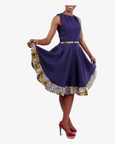 African Print Cocktail Dresses - African Print Cocktail Dress, HD Png Download, Transparent PNG