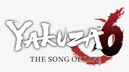 Yakuza6 Logo Wht Png - Yakuza 6 The Song Of Life Logo, Transparent Png, Transparent PNG