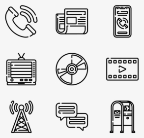 Communications And Media - Adobe Icon Vector, HD Png Download, Transparent PNG