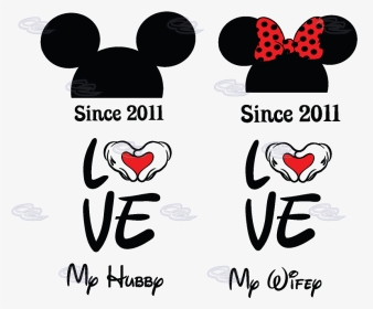 Transparent Kinetic Energy Clipart - Love Mickey E Minnie, HD Png Download, Transparent PNG