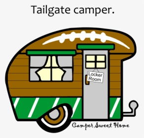 Tailgate - Sweet Motorhome Clipart, HD Png Download, Transparent PNG