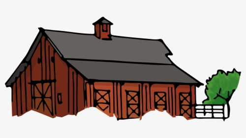 Transparent Barn Png - Farm House Cartoon Png, Png Download, Transparent PNG