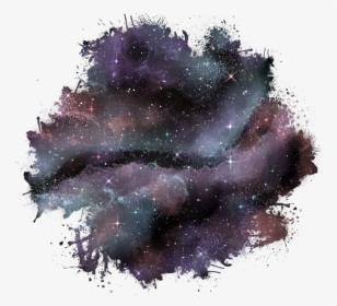 Galaxy Drawing Watercolor Painting - Galaxy Watercolor Png, Transparent Png, Transparent PNG