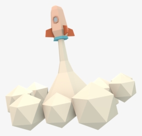Render Rocket Low Free Picture - Origami Paper, HD Png Download, Transparent PNG