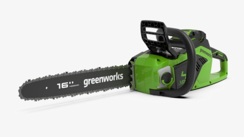 Greenworsk 40v Chainsaw Gd40cs18 - Chainsaw, HD Png Download, Transparent PNG