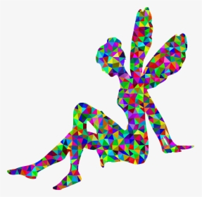 Fairy Silhouette Pixie Clip Art - Fairy Transparent Silhouettes, HD Png Download, Transparent PNG