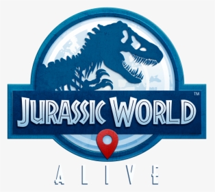 Jurassic World Alive Logo Png, Transparent Png, Transparent PNG