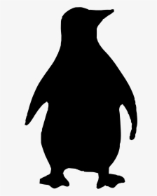 Black Penguin Clip Art, HD Png Download, Transparent PNG