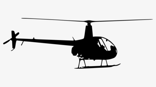 Silhouette Helicopter Clip Art, HD Png Download, Transparent PNG