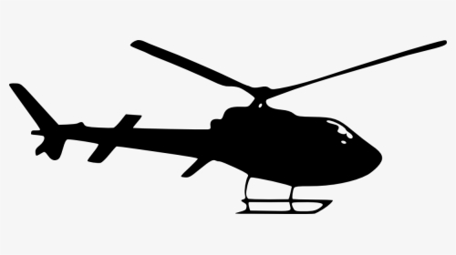 Helicopter Silhouette Png, Transparent Png, Transparent PNG