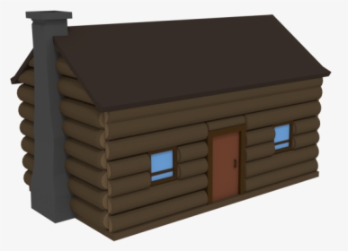 Preview - Low Poly Wood Cabin, HD Png Download, Transparent PNG