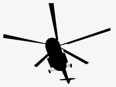 Aircraft, Aviation, Helicopter, Silhouette, Soviet - Helicopter Rotor Png, Transparent Png, Transparent PNG