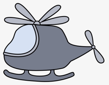 Little Gray Helicopter Clipart - Clip Art Toy Helicopter, HD Png Download, Transparent PNG