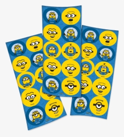 Adesivo Minions - 30 Unidades - Adesivo Minions Festcolor, HD Png Download, Transparent PNG