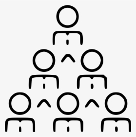 Business Pyramid People Cooperation Leader Organization, HD Png Download, Transparent PNG