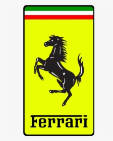 Ferrari - Ferrari Logo Rectangle, HD Png Download, Transparent PNG