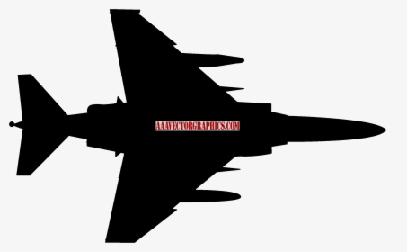 Military - Helicopter - Silhouette - F 4 Phantom Silhouette, HD Png Download, Transparent PNG