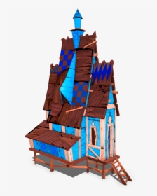 Low Poly Stylized Wooden House - Illustration, HD Png Download, Transparent PNG
