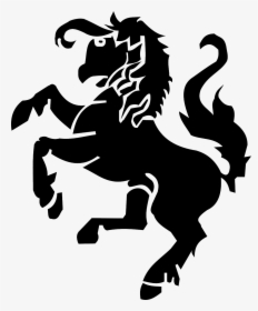 Silhouette, Farm, Horse, Jumping, Animal, Mammal - Gambar Logo Kuda, HD Png Download, Transparent PNG