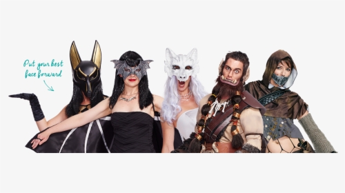 Masks - Halloween Costume, HD Png Download, Transparent PNG