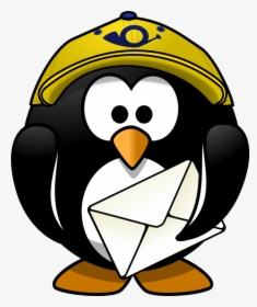 Flightless Bird,yellow,bird - Birthday Penguin Clipart, HD Png Download, Transparent PNG