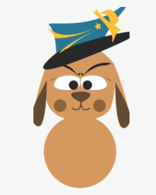 Dog Avatar Vector Icon - Caricaturas Perros Policia, HD Png Download, Transparent PNG