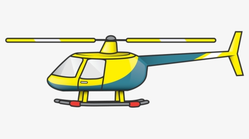Helicopter Clipart Helicopter Crash - Transparent Background Helicopter Clipart Transparent, HD Png Download, Transparent PNG