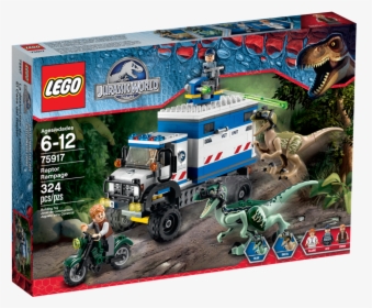 Lego 75917 Raptor Rampage - Lego Jurassic World Raptor, HD Png Download, Transparent PNG