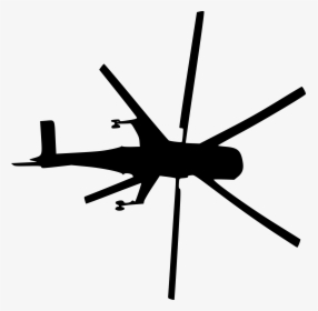 Free Png Helicopter Top View Silhouette Png Images - Portable Network Graphics, Transparent Png, Transparent PNG