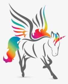 Online Maker Free Templates Horse Logos - Unicorn Logo Transparent, HD Png Download, Transparent PNG