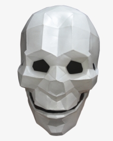 Low Poly Skull - Skull Low Poly Mask, HD Png Download, Transparent PNG