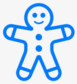 Transparent Gingerbread Men Clipart - Gingerbread Icon, HD Png Download, Transparent PNG