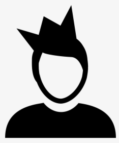 Man With Crown Icon Png, Transparent Png, Transparent PNG