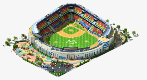 Baseball Field Png - Baseball Stadium Png, Transparent Png, Transparent PNG