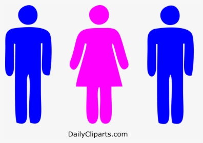 2 Men 1 Woman Icon Image - Ball And Chain Woman, HD Png Download, Transparent PNG