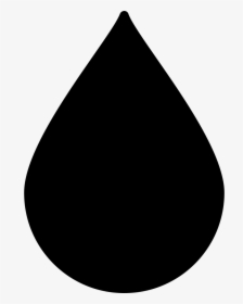 Water Droplet Silhouette Svg Png Icon Free Download - Drop Silhouette Png, Transparent Png, Transparent PNG