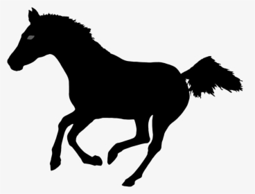 Horse Silhouette Photography Illustration - Animated Silhouette Running Horse, HD Png Download, Transparent PNG