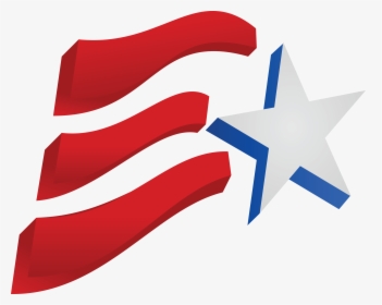 Free Clipart Of A Fourth Of July Star And American - Clipart Stars And Stripes, HD Png Download, Transparent PNG