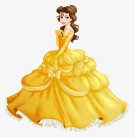 Belle Clipart Png - Belle Disney Princess, Transparent Png, Transparent PNG