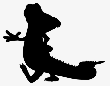 Crocodile In Water Drawing - Naple Tree, HD Png Download, Transparent PNG