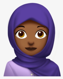 Hijab Emoji, HD Png Download, Transparent PNG
