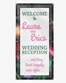 Wedding Reception Banner Template Preview - Banner, HD Png Download, Transparent PNG