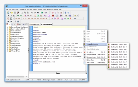 Editor Window In Javascript, HD Png Download, Transparent PNG