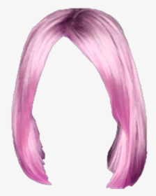 #hair #wig #bob #pink #costume #beauty #party #halloweencostume - Bangle, HD Png Download, Transparent PNG