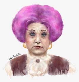 Older Lady Pink Wigs, HD Png Download, Transparent PNG