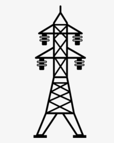 Transparent Tower Icon Png - Transmission Line Icon Png, Png Download, Transparent PNG