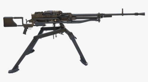 Machine Gun Clipart High Powered - Machine Gun On Tripod, HD Png Download, Transparent PNG