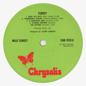 Chr 1010 Wild Turkey Label - Cd, HD Png Download, Transparent PNG