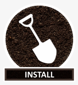 Dirt Icons Trimmer Install Png - Poster, Transparent Png, Transparent PNG