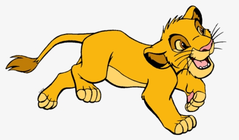Young Simba Clip Art - Lion King Simba Young, HD Png Download, Transparent PNG